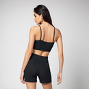 Stay Blessed Spaghetti Strap Romper: Silver Tier